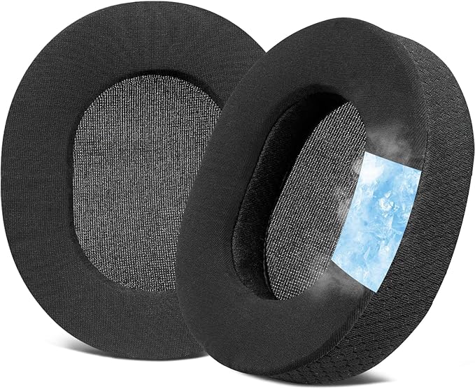 SOULWIT Cooling Gel Foam Cushion Pads for SteelSeries Arctis 1/Arctis 3/Arctis 5/Arctis 7/Arctis 7P/Arctis 9X/Arctis Pro/arctis Prime Headphones with Noise Isolation Foam - Image 1