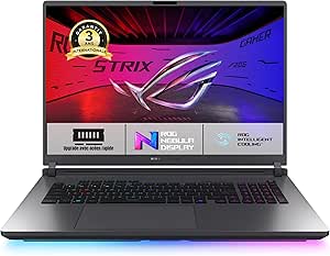 ASUS ROG Strix G18 G815LP-S9005W: 18 inch 2.5K 240Hz, Intel Core Ultra 9 275HX (up to 5.4 GHz), 32GB DDR5, 1TB SSD, NVIDIA GeForce RTX 5070 8GB GDDR7, Windows 11 Home, AZERTY keyboard. - Image 1