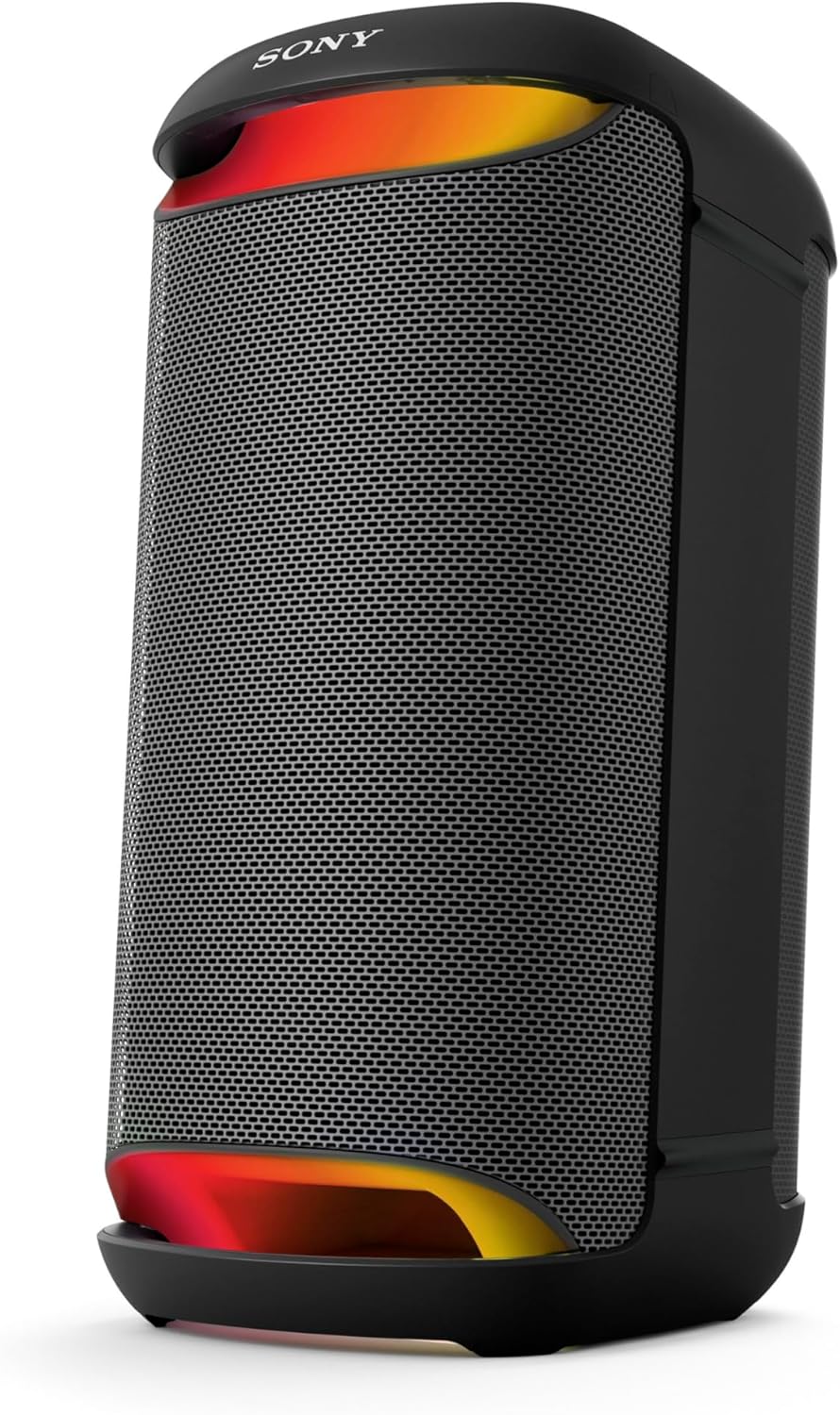 Sony SRS-XV500 - Enceinte Party Box pour la fête sans fil Bluetooth avec son puissant et MEGA BASS- Autonomie de 25 heures, portable, éclairage LED, Party Connect, IPX4, prises Karaoke Mic/Guitar-Noir - Image 1