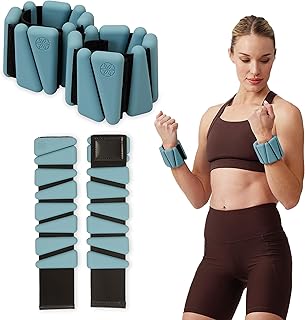 Wrist and Ankle Weights, Wearable Bracelet Strengthening, Toning and Sculpting, Adjustable Ankle Weights for Men and Women for Yoga, Dance, Pilates, Barre, Cardio, Home and Gym - Image 1