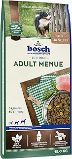 bosch HPC Adult Menue - mélange de croquettes pour chiens adultes de toutes races - 1 x 15 kg - Image 1