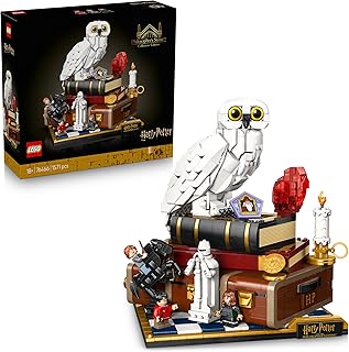 LEGO Harry Potter L’École des Sorciers – Édition Collector - Maquette DIY - Décoration Intérieure - Scènes Miniatures du Film - Figurine d'Hedwige - 3 Minifigurines - Idée Cadeau pour Fan Adulte 76466 - Image 1