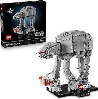 LEGO Star Wars 75440 at-at - Set de Construction pour Adulte - Maquette avec Snowspeeder, Support & Plaque Nominative - Décoration pour Étagère - Cadeau Collector pour Fans de l'empire Contre-Attaque - Image 1