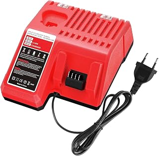 For M18 & M12 M14 Quick Charger Replacement for Milwaukee Battery 12V-18V XC Lithium-Ion 48-59-1812 48-59-1808 Battery 12V-18V 48-11-1850 48-11-1840 48-11-18150 20-22 1-1828 48-11-1820 - Image 1