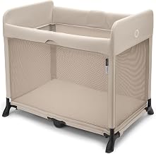Bugaboo Stardust 2 en 1 : parc pour enfants pliable et berceau de voyage compact avec matelas, déplié en 1 seconde, sac de transport, des nouveau-nés aux tout-petits, désert taupe - Image 1