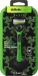 Labs, Razer Limited Edition, Exfoliating Shaver, Travel Case, 1 Handle - 2 Blades, Green - Image 1