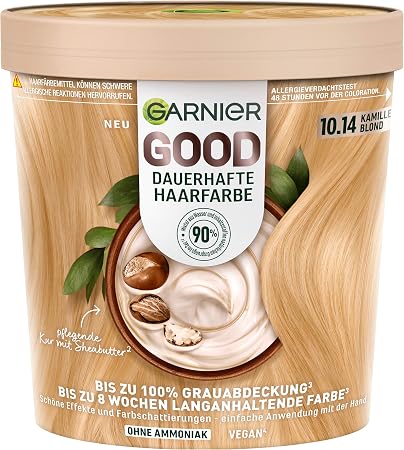 Garnier GOOD Permanent Hair Color 10.14 Chamomile - Image 1