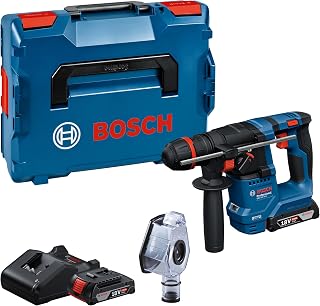 Bosch Professional 18V System perforateur sans-fil GBH 18V-18 X (mandrin ONECHUCK, 2 batteries 18V 2,0Ah, GAL 18V-40, GDE 24) - Image 1