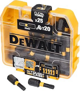 DEWALT - Petite boîte de 25 embouts T20 - pour perceuse-visseuse - DT70557T-QZ - Image 1