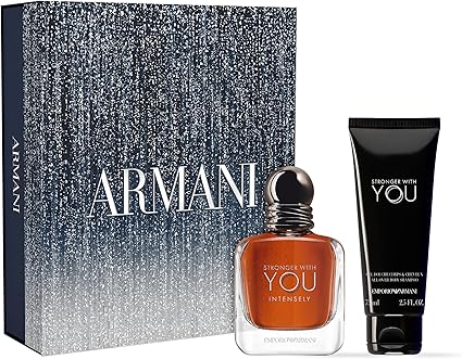 GIORGIO ARMANI Emporio Armani Stronger With You Intensely Set (Eau de Parfum 50 ml + Shower Gel 75 ml) - Image 1