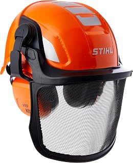 Stihl Mixte enfant Stihl Helmset Für Kinder chapeau jouet, Orange, Taille unique EU - Image 1