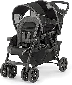 Chicco Cortina Together Twin Stroller Mineral - Image 1