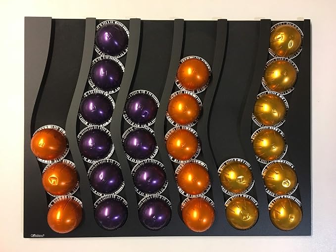 Nespresso Vertuo Capsule Holder, 36 Capsules – Holder and Dispenser for Nespresso Vertuo Coffee Machines 42 x 32 x 1 cm - Image 1
