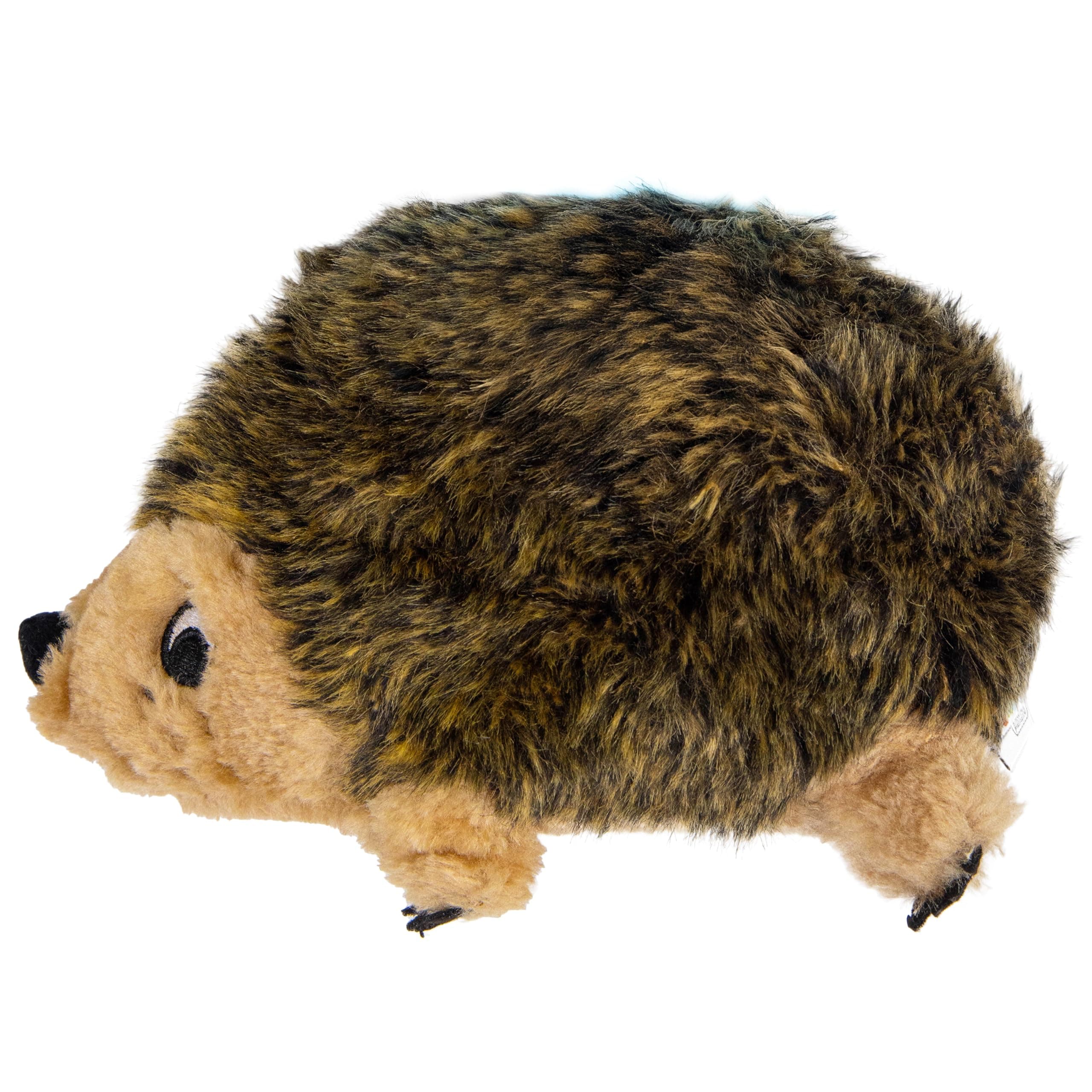 Outward Hound Hedgehogz Soft Toy for Dogs - Brown - M