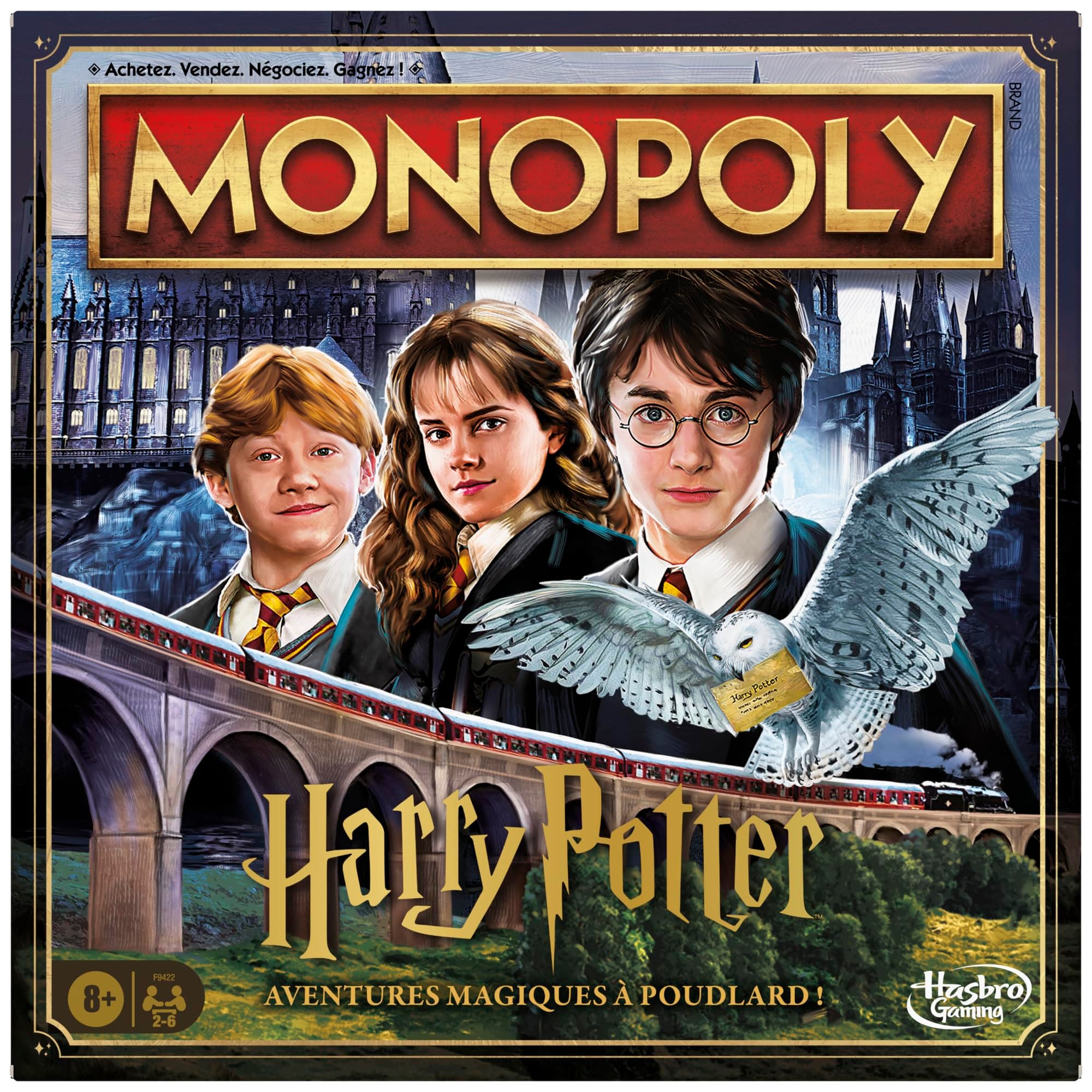 Jeu de Plateau Monopoly édition Harry Potter - Version française