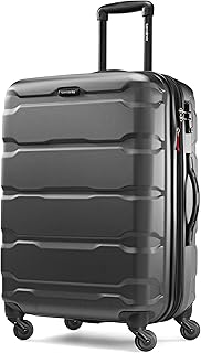 Omni PC Expandable Hard Case with Swivel Wheels, Black, Omni Pc Expandable Hard Case with Swivel Wheels - Image 1