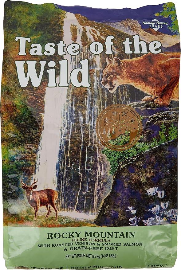 Taste of The Wild Rocky Mountain - Roasted Venison & Smoked Salmon - 6.6kg - Image 1