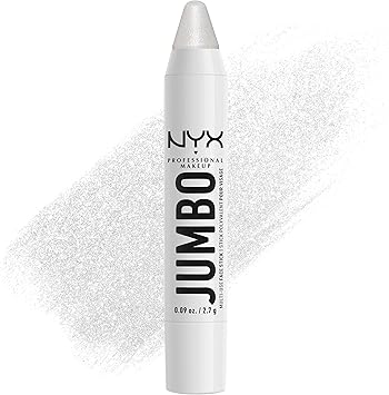 NYX Professional Makeup Jumbo Multi-Use Face Stick Highlighter Pencil, Intense Colour, Multi-Use Highlighter Pencil with Care Oils, Colour: Vanilla Ice Cream (02) - Image 1