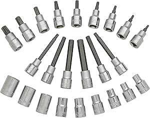 Stanley STMT1-74176 Module 1/2-Inch Socket Wrench, Multi-Colour, Set of 24 Pieces - Image 1