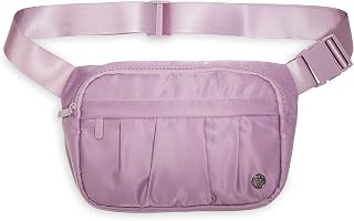 Fanny Pack Running Fanny Pack - Fanny Pack Fanny Pack for Cell Phone Exercise Gym Gym Workout Jogging Multi Pockets Adjustable Accessories for Women - Pink, Pink - Image 1