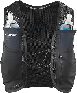 Hydra 4 Unisexe Gilet d'Hydratation avec 2 Bouteilles Souples (500ml), Running, Course à Pied, Randonnée et Marche - Image 1
