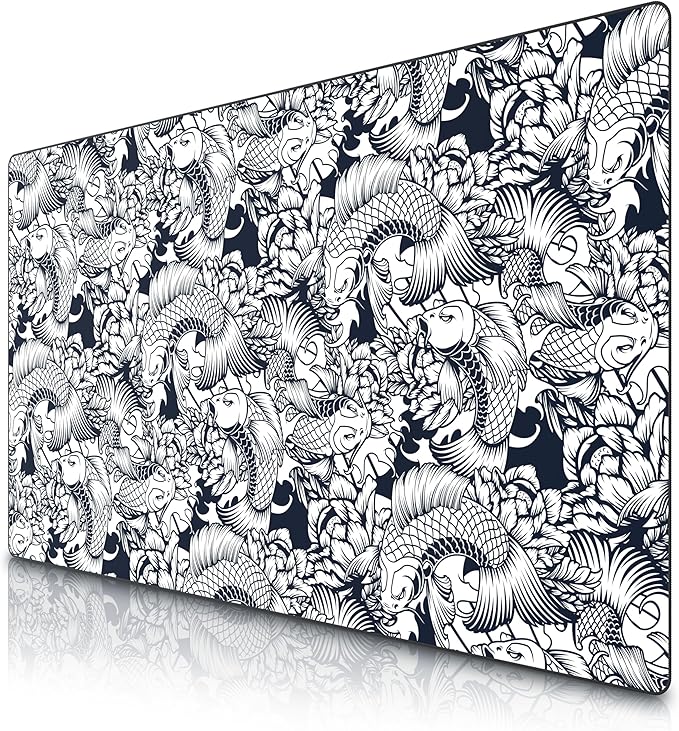 TITANWOLF XXL Gaming Mouse Pad, 1500 x 800 mm, Mouse Pad Mat, Extra Large Fabric Desk Pad, Non-Slip Base, High Precision and Speed, for Roccat Razer Logitech Mouse Keyboards - Image 1