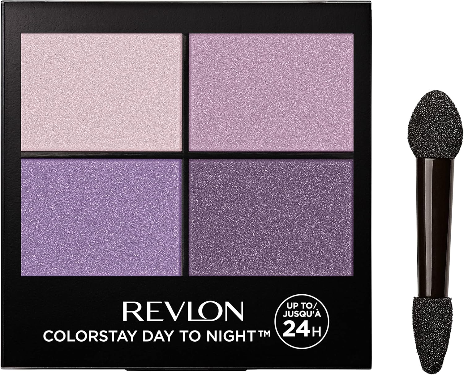 Revlon Colorstay, Ombre à paupières, Palette Maquillage Yeux Quatuor, Longue Tenue 16H, Fard à Paupières Paillette - N530 Seductive, 4,8 g - Image 1