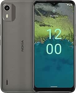 Nokia C12 6.3 Inch HD Dual SIM Smartphone Android 12 (Go Edition), Octa-core 2GB RAM/64GB ROM, 8MP/5MP Rear Cameras, Night and Portrait Modes, IP52 Rating, 3000mAh Battery, Charcoal