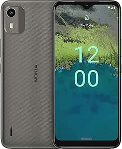 Nokia C12 6.3 Inch HD Dual SIM Smartphone Android 12 (Go Edition), Octa-core 2GB RAM/64GB ROM, 8MP/5MP Rear Cameras, Night and Portrait Modes, IP52 Rating, 3000mAh Battery, Charcoal - Image 1