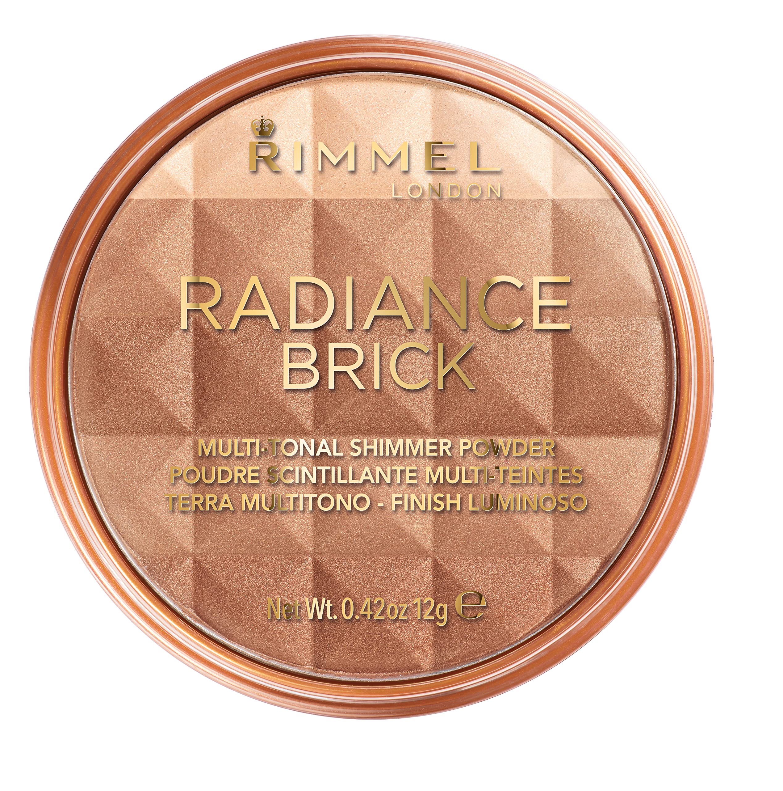 Rimmel London Number 001 Radiance Brick Bronzer, 12g - Image 1