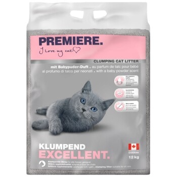 PREMIERE Excellent Litière Agglomérante Poudre pour Bébé 12 kg - Image 1