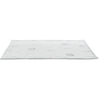 Trixie couverture Nando, softfleece, 100×70 cm, gris clair - Image 1