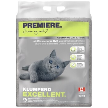 PREMIERE Excellent Citronnelle Litière agglomérante 12 kg - Image 1