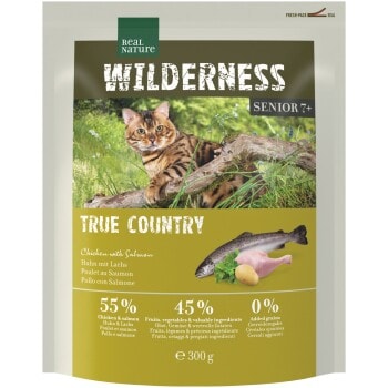 REAL NATURE WILDERNESS Croquettes pour chat Senior 7+ True Country 300 g - Image 1