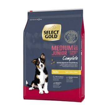 SELECT GOLD Complete Croquettes Chiot Medium Poulet 4 kg - Image 1