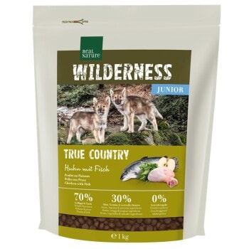 REAL NATURE WILDERNESS Junior True Country poulet au poisson 1 kg - Image 1