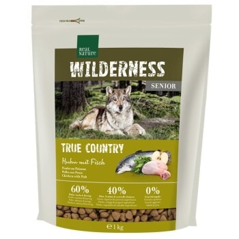 REAL NATURE WILDERNESS Senior True Country Poulet au poisson 1 kg - Image 1