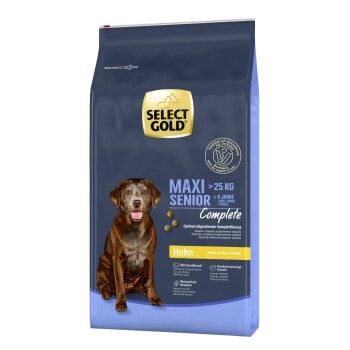 SELECT GOLD Complete Croquettes Chien Senior Maxi Poulet 12 kg - Image 1