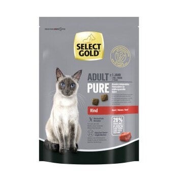 SELECT GOLD Pure Adulte Bœuf 300 g - Image 1