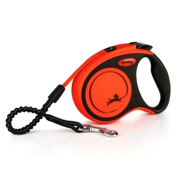 Flexi XTREME Laisse à enrouleur orange/noir S, 5 m - Image 1