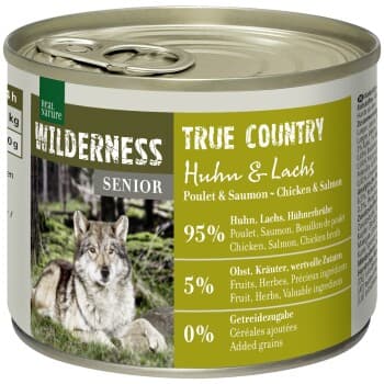 REAL NATURE WILDERNESS Senior True Country Huhn & Lachs 6x200 g