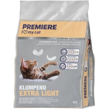 PREMIERE Litière agglomérante Extra Light 12 l - Image 1