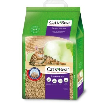 Cat's Best Litière agglomérante biodégradable Smart Pellets 10 kg - Image 1