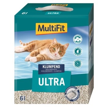 MultiFit Litière agglomérante Ultra 6 l - Image 1