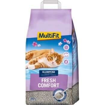 MultiFit Fresh Litière agglomérante parfumée Fresh Comfort 20 l - Image 1