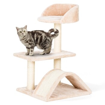 FIT+FUN Arbre à chat beige - Image 1