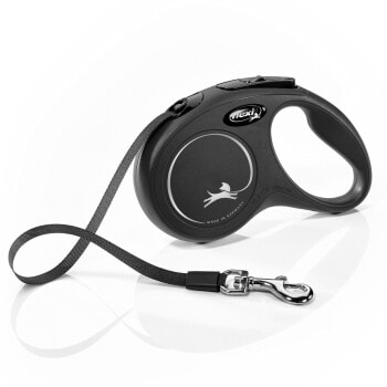 Flexi Laisse New Classic noir S, 5 m, 15 kg - Image 1