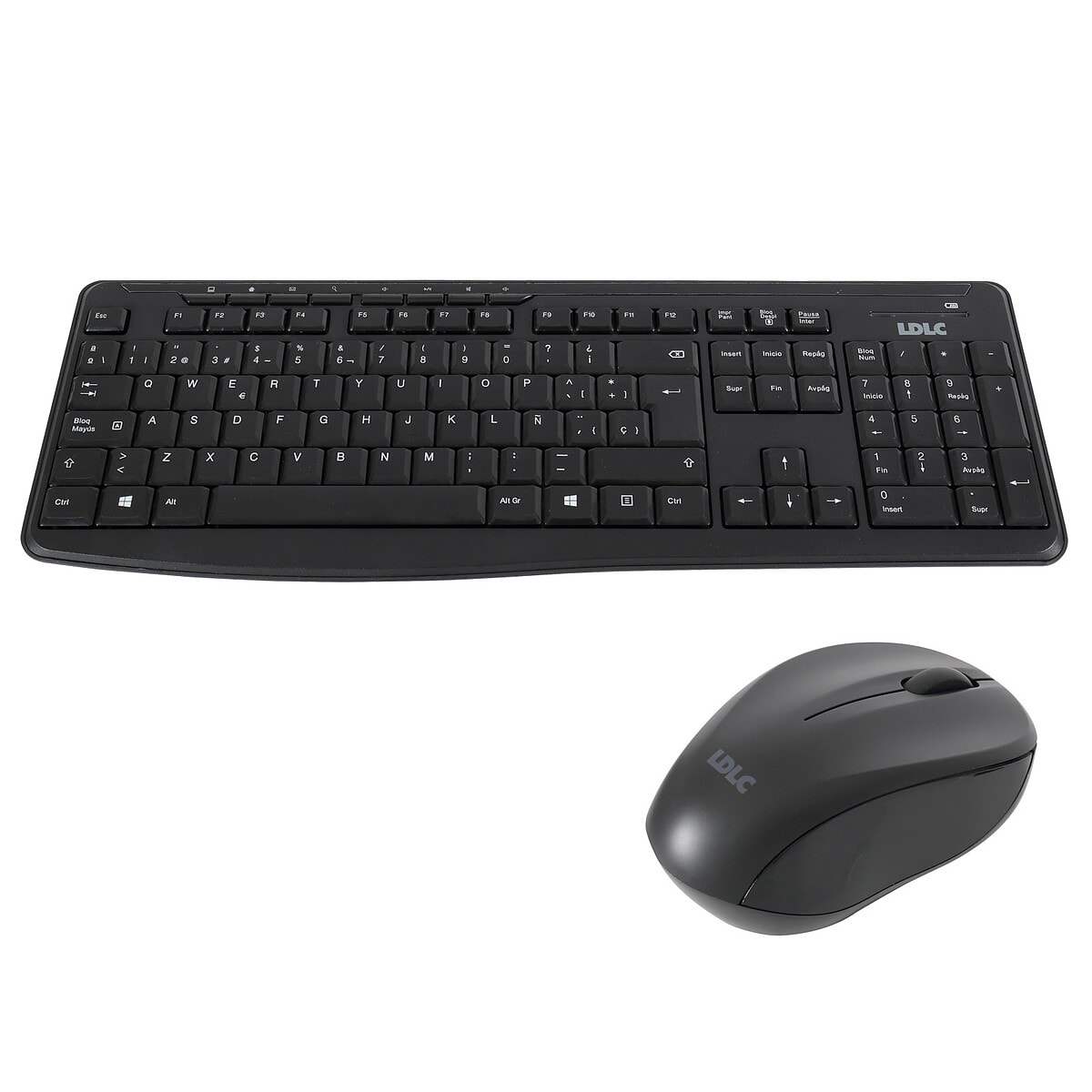 LDLC Clavier espagnol Silent Duo Pack ES (QWERTY Espagnol) - Image 1