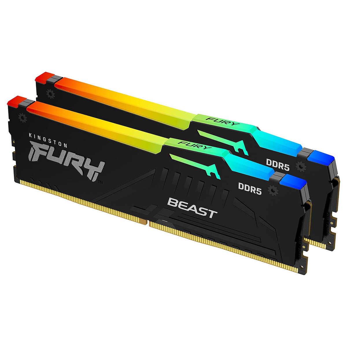 Kingston FURY Beast RGB 64 Go (2 x 32 Go) DDR5 5200 MHz CL40 - Image 1