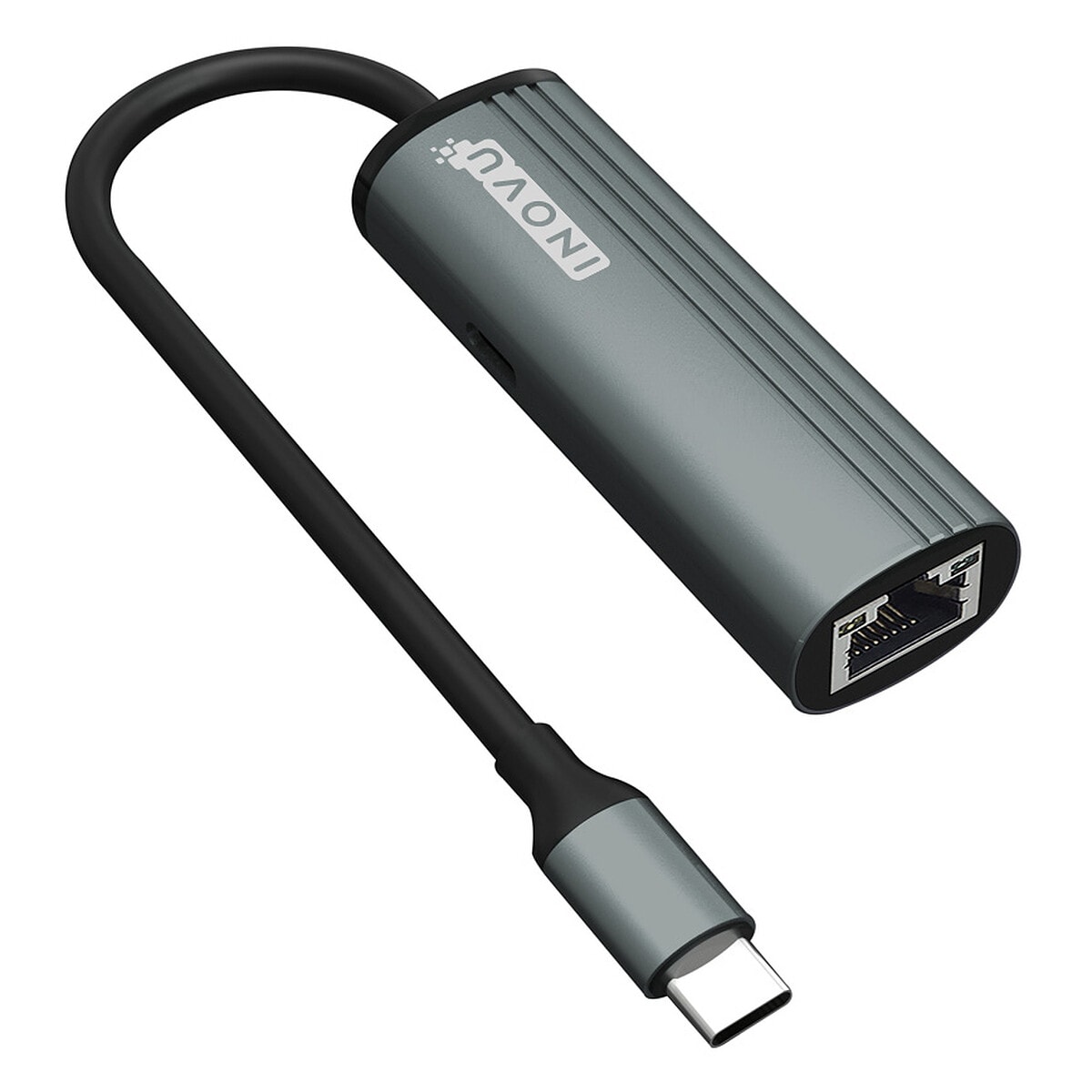 INOVU Adaptateur USB-C vers Gigabit Ethernet avec Power Delivery 100W - Image 1